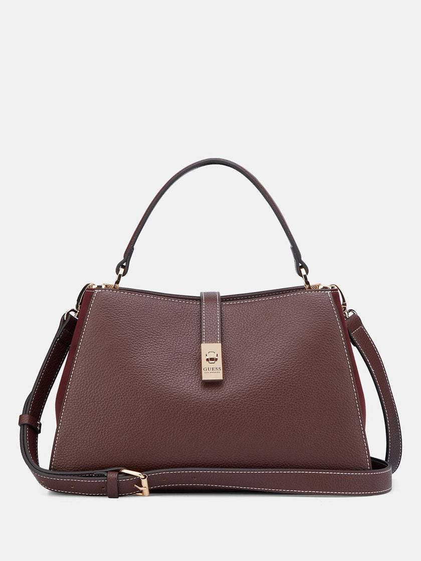 Guess Rudie Satchel - Brown image 0