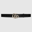 GUCCI Gg Marmont Thin Belt - Black image 0
