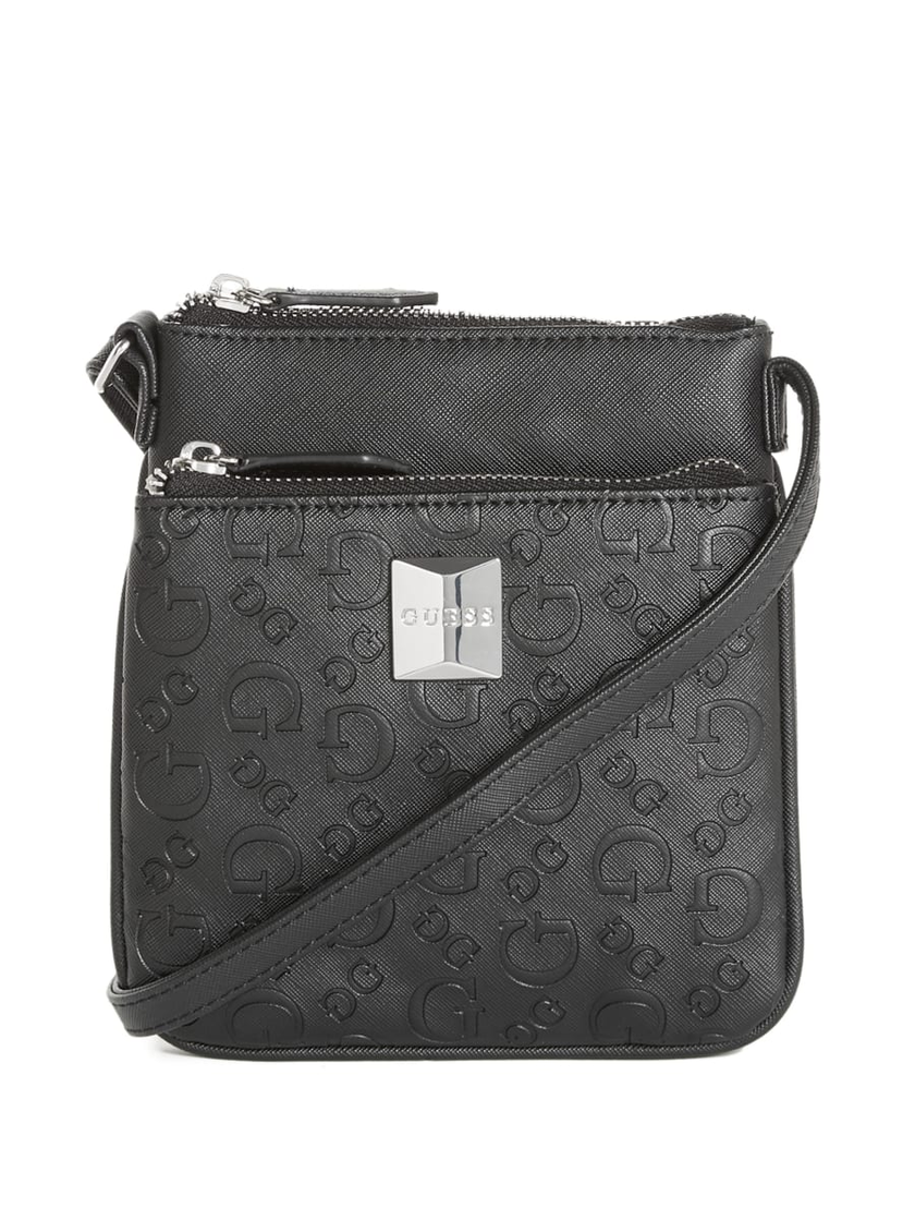 GUESS Phoebe Mini Pancake Crossbody - Black image