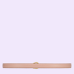 GUCCI Blondie thin Light Pink Leather Belt image 0