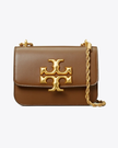 TORY BURCH Eleanor Small Convertible Shoulder Bag - Brown image