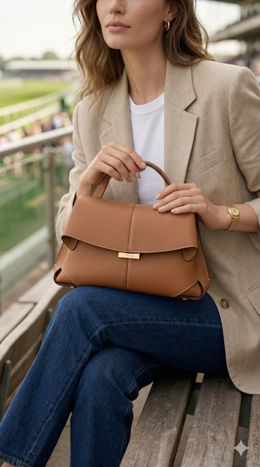 POLENE Mokki Mini Camel Grainé Edition image 0