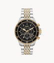 MICHAEL KORS Bayville Chronograph Two-Tone Stainless Steel Watch - Silver image