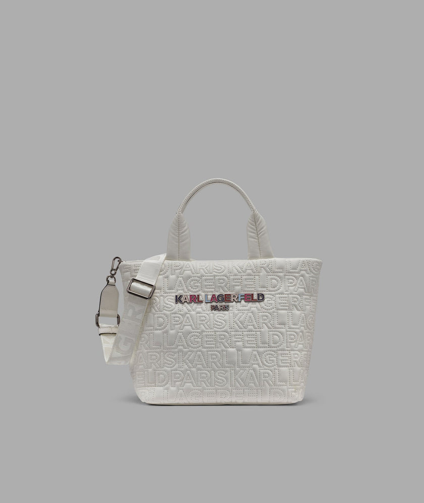 KARL LAGERFELD Voyage Tote - White image 1