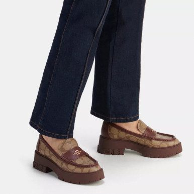 COACH Ruthie Loafer In Signature Canvas image 1