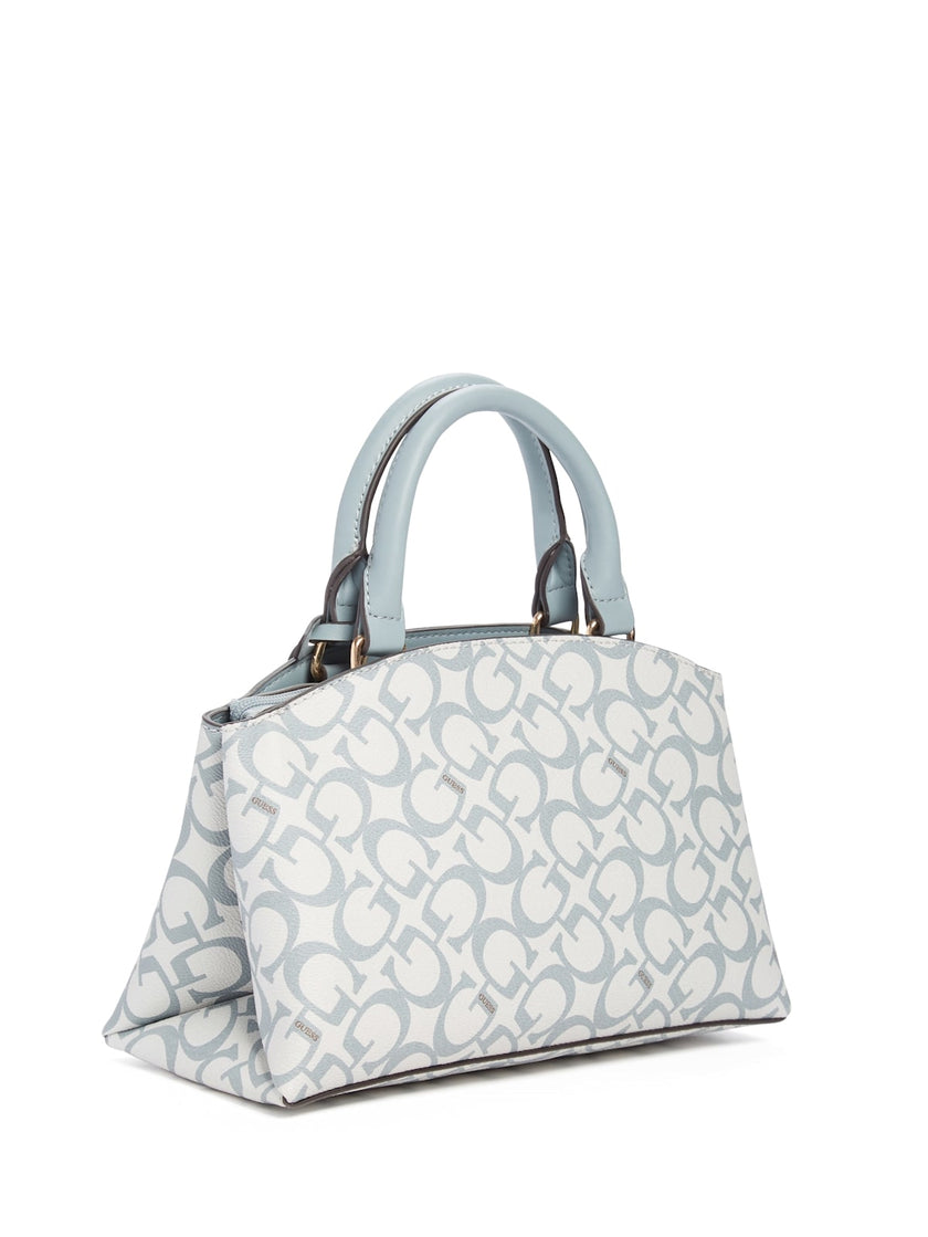 Guess Easley Small Satchel - Green image 1