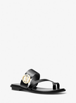 MICHAEL KORS  Vera Leather Sandal - Black image 3