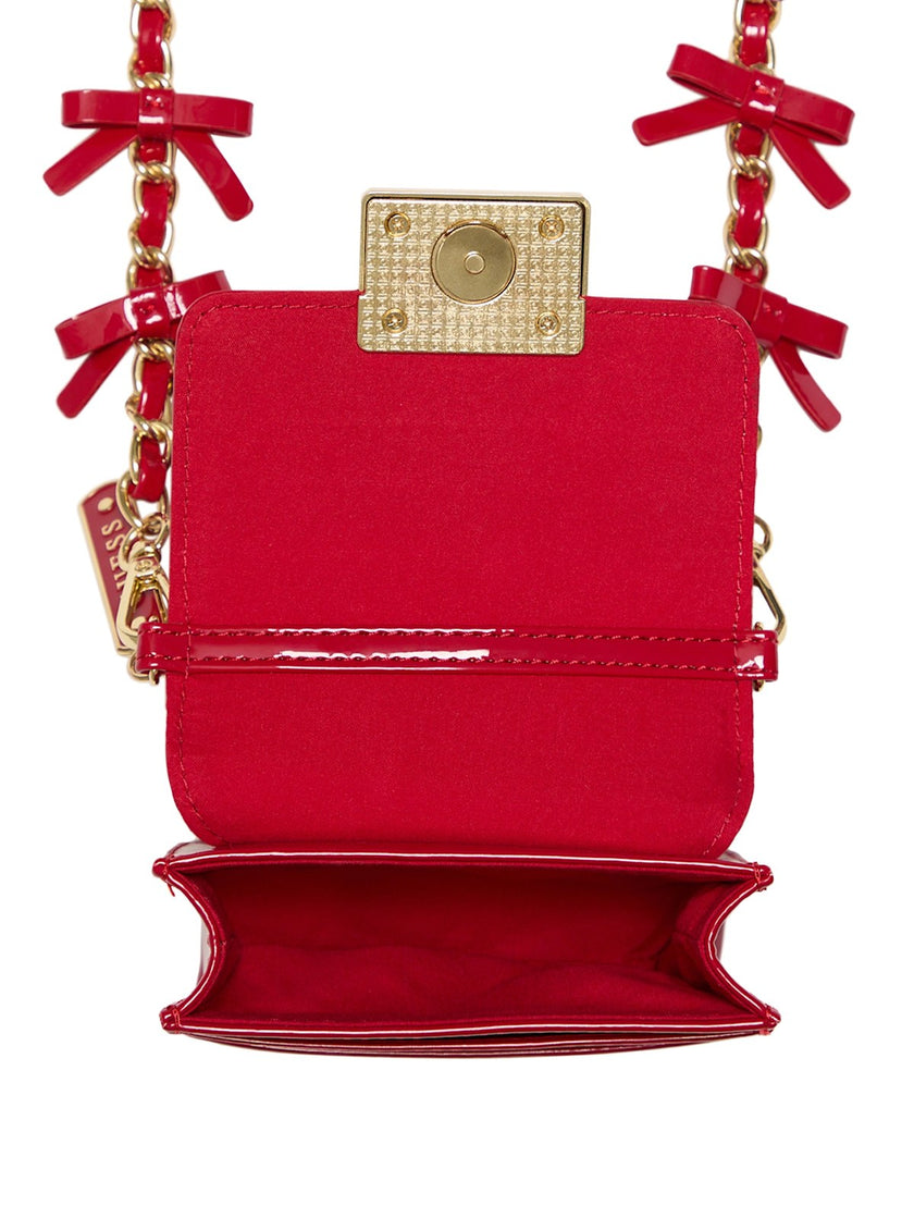 Guess Elssie Card Case Crossbody - Red image 3