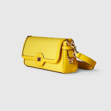 GUCCI Luce Small Shoulder Bag Yellow image 1