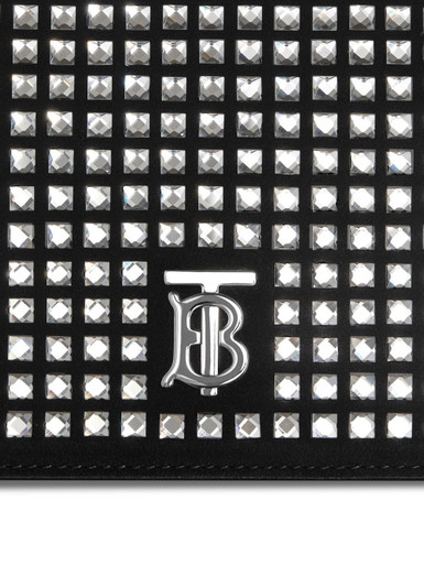 BURBERRY  Crystal Studded TB Pouch image 2