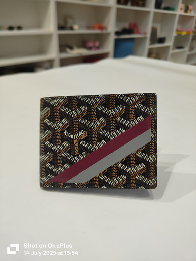 GOYARD Victoire 8cc Special Macaque Half  Wallet image 3