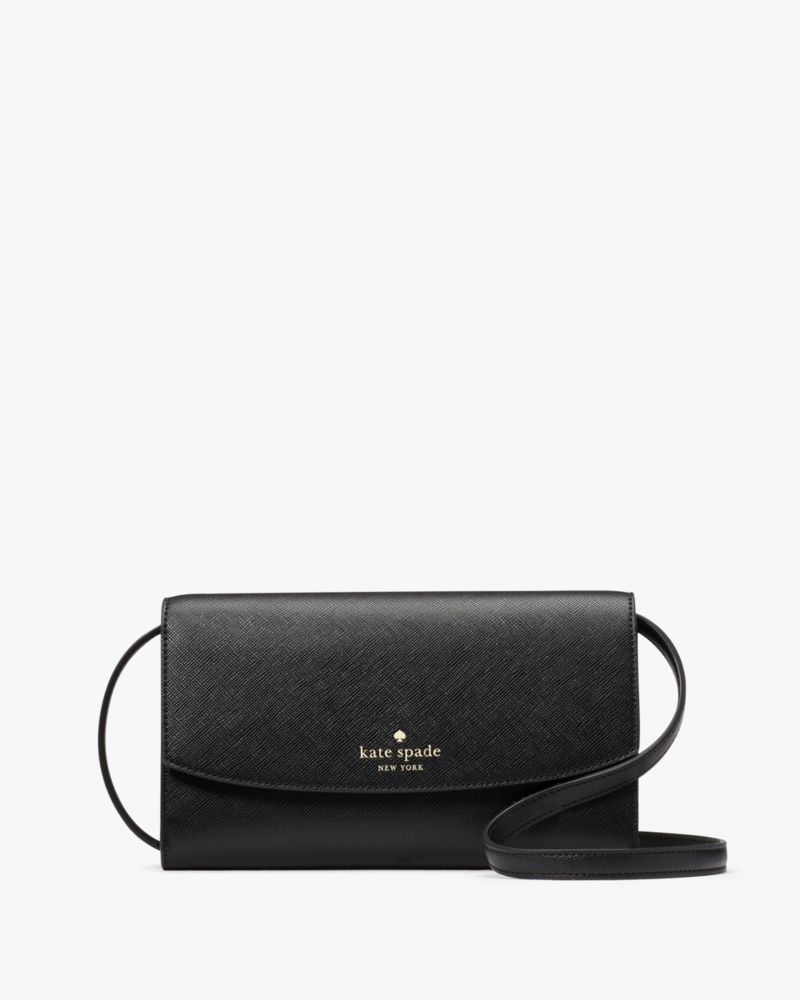 KATE SPADE Dana Small Flap Crossbody - Black image