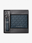 MICHAEL KORS  Logo Wallet And Key Chain Gift Set - Admrl/plblue image 2