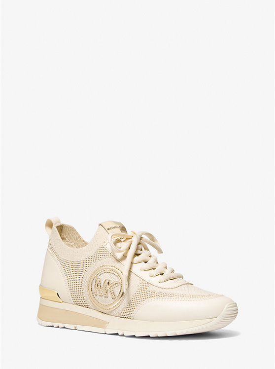 MICHAEL KORS Jenkins Metallic Stretch Knit Trainer image 0