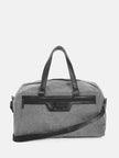 Guess Faux-Leather Trim Duffle Bag - Gray image 0