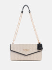 Guess Kiran Logo Convertible Crossbody - Neutral image 0