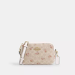 COACH Mini Jamie Camera Bag In Signature Canvas With Floral Print - Gold/Sand Multi image 1