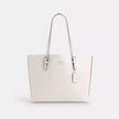 COACH Mollie Tote Bag - Silver/Chalk image 0