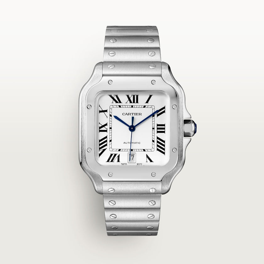 Brand New Santos De Cartier Watch CRWSSA0018 at HauteBook.com. Best prices in US, EU, UK & India. Lifetime Authenticity Guarantee. All India Delivery. Trusted by India's Top 1%.
