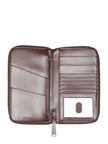 Guess Zip-Around Travel Wallet - Brown image 2