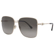 [ARRIVING] JIMMY CHOO Brown gradient Square Ladies Sunglasses HESTER/S 006J/HA 59 image 2