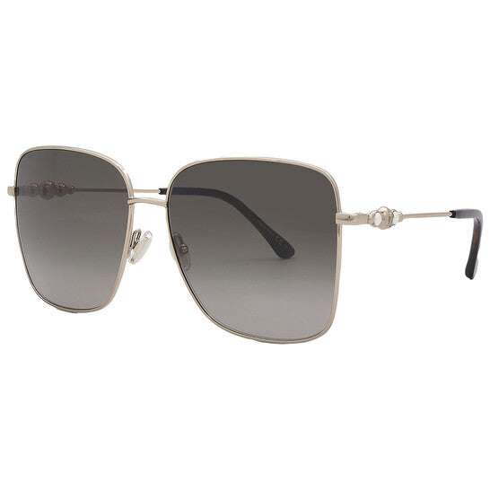 [ARRIVING] JIMMY CHOO Brown gradient Square Ladies Sunglasses HESTER/S 006J/HA 59 image 2