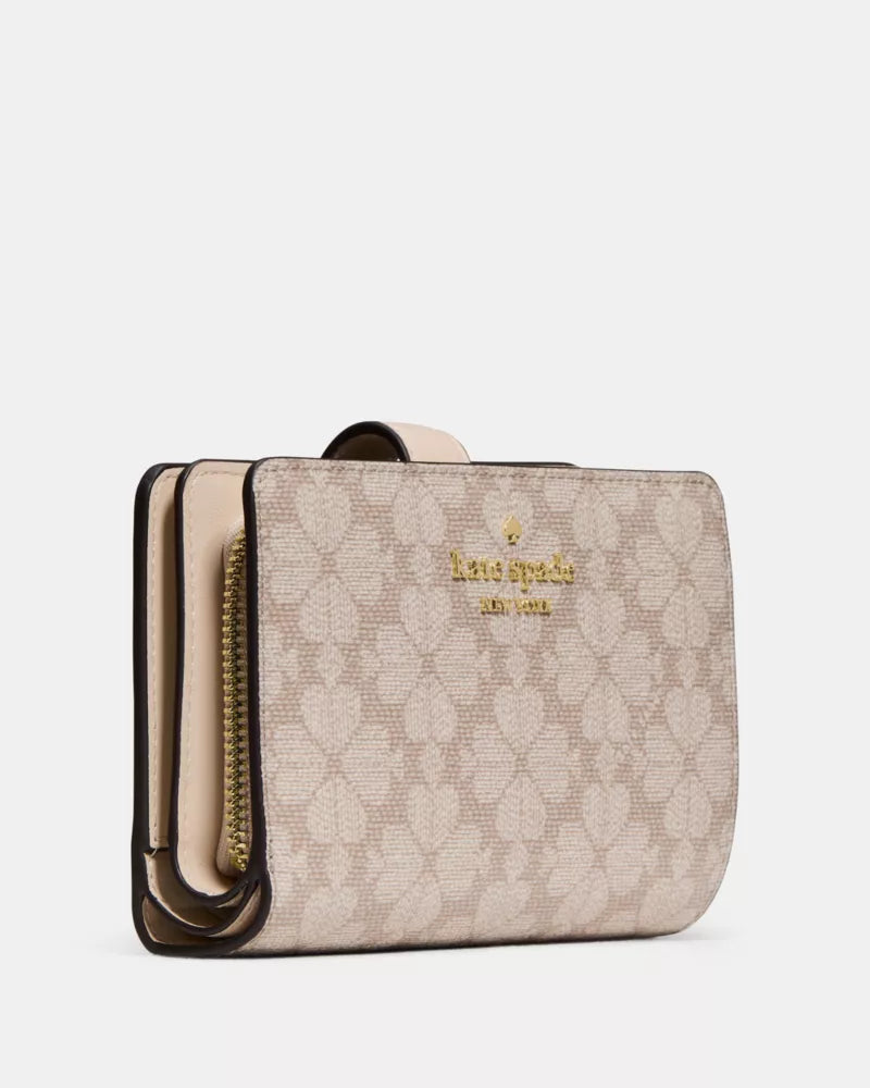 KATE SPADE Spade Flower Embroidered Medium Bifold Wallet image 2