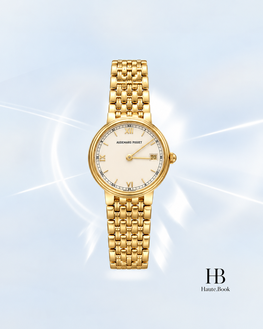 [Vintage] Audemars Piguet Classique Yellow Gold Ivory 23 mm