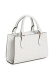 Guess Eldoria Logo Mini Satchel - White image 2