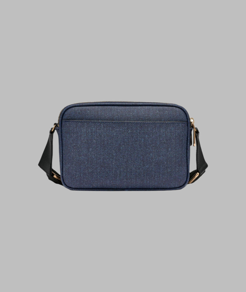 KARL LAGERFELD Maybelle Denim Crossbody With Pins - Denim Color Blue image 3