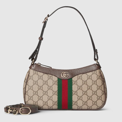 GUCCI Ophidia Small Shoulder Bag - Brown image 4