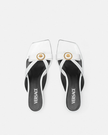 VERSACE Gianni Ribbon Patent Mules 45 mm image 2