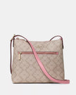 KATE SPADE 454 Spade Flower Swingpack Crossbody Bag - Dark Beige Grapefruit Multi image 1