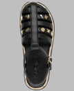 [AT DELHI] KARL LAGERFELD Chaselyn Fisherman Espadrille - Black image 3