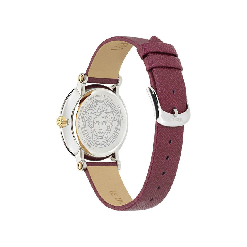 VERSACE Greca Sphere Quartz Silver Dial Ladies Watch image 1