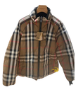 BURBERRY  Check short down jacket image 0