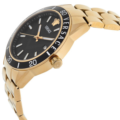 VERSACE  Greca Urban Quartz Black Dial Men's Watch image 1