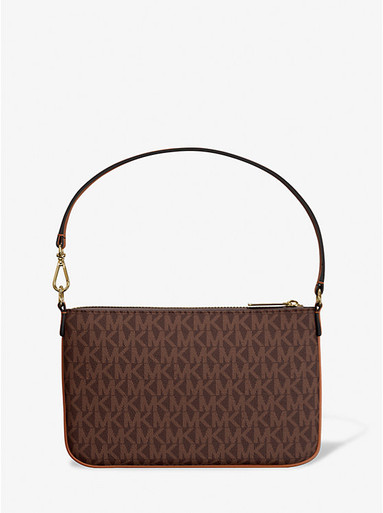 MICHAEL kORS Jet Set small convertible wristlet bag with exclusive logo image 0