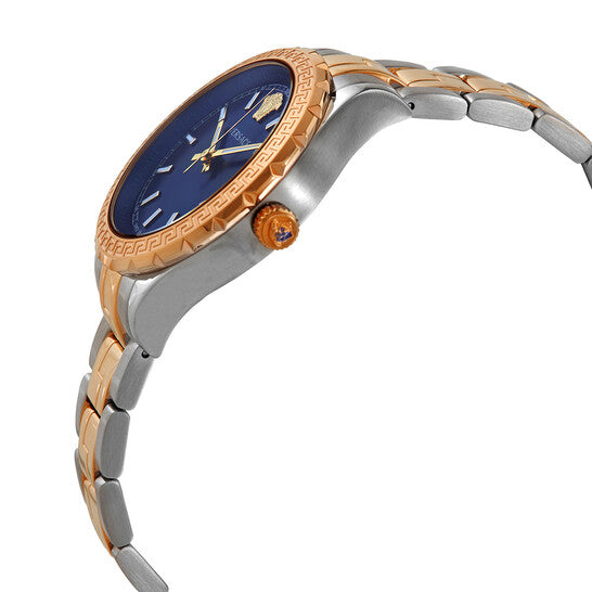 [Arriving]  VERSACE Hellenyium Quartz Blue Dial Ladies Watch V12060017 image 1