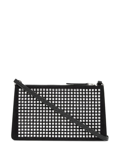 BURBERRY  Crystal Studded TB Pouch image 0