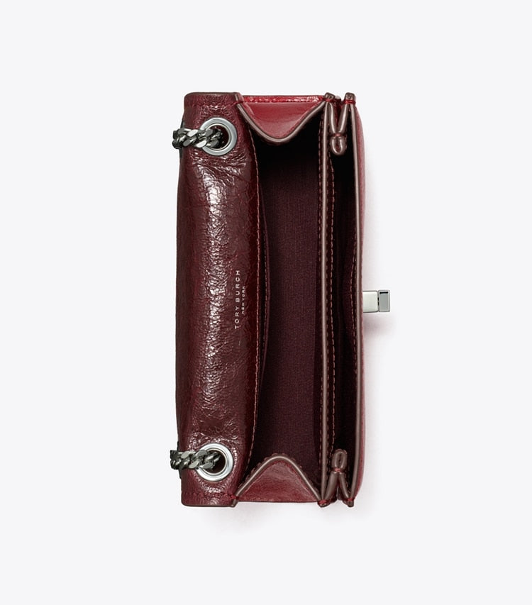 [AT DELHI] TORY BURCH Mini Kira Turnlock Shoulder Bag- Red image 3