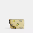 COACH Corner Zip Wristlet With Lemon Print image 3