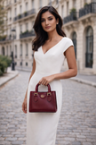[AT DELHI] GUCCI Diana Small Tote Bag Red image 0