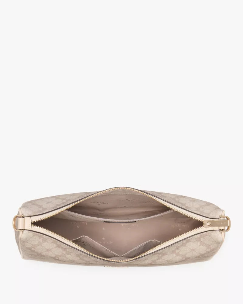 KATE SPADE Spade Flower Large Crossbody With Pouch - Dark Beige Multi image 3
