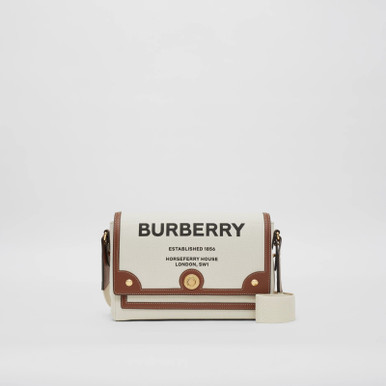 BURBERRY  medium note crossbody bag image 0