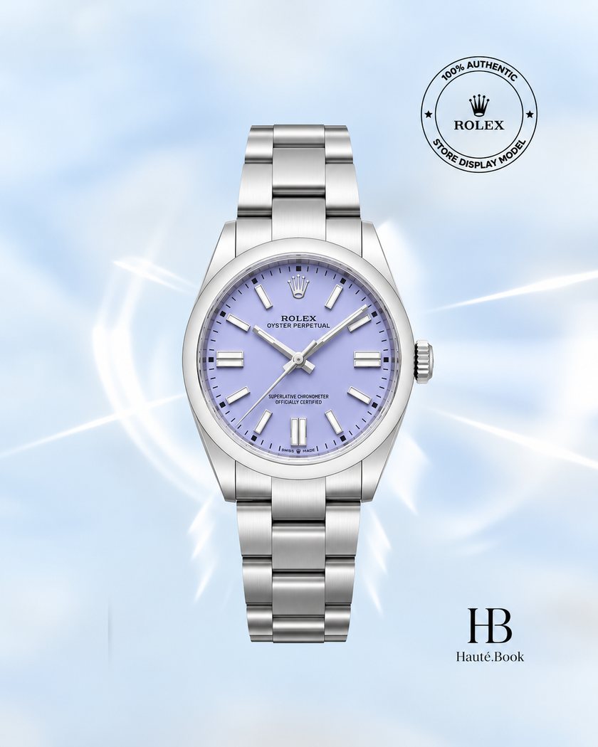 [Brand New] Rolex Oyster Perpetual Lavender Stainless Steel 134300 41 mm