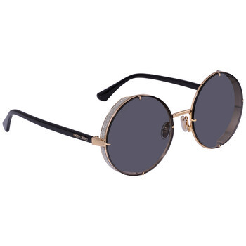 JIMMY CHOO Grey Shaded Round Ladies Sunglasses image 0