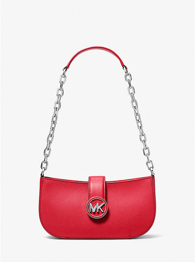 Michael Kors Carmen Small Shoulder Bag - Bright Red (5 Days Ship) image 2