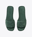 TORY BURCH Double T Sport Slide - Warm Teal / Warm Teal