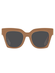BURBERRY   Kitty Dark Gray Square Ladies Sunglasses image 0